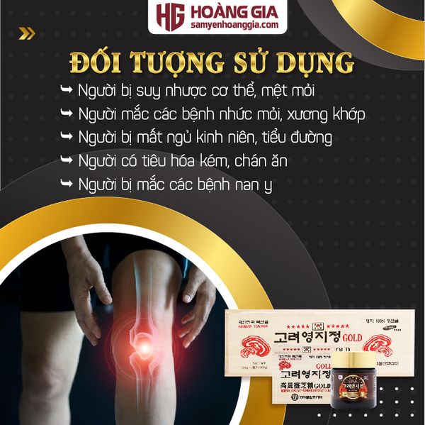 Cao Linh Chi Sao Đỏ Hàn Quốc Hộp Gỗ 3 Lọ X 120g