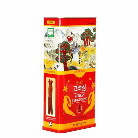 Hồng sâm củ khô Hàn Quốc Daedong Premium Hộp 600g 21-40 củ