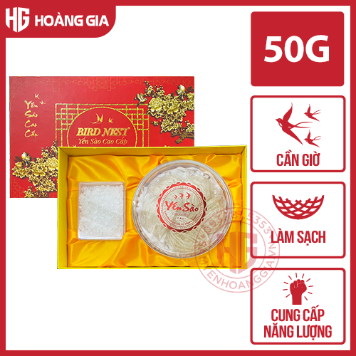 Yến sào Cần Giờ làm sạch loại đặc biệt 50g