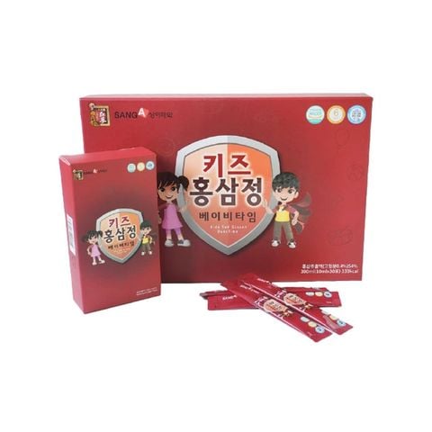 Nước hồng sâm baby SangA Hàn quốc cho trẻ hộp 30 gói 10ml