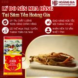 Sâm củ khô hộp thiếc Hàn quốc Daedong hộp 75g 3-5 củ