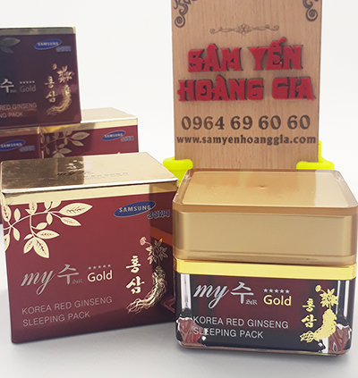 Kem dưỡng da ban đêm hồng sâm My Gold Hàn Quốc 50ml