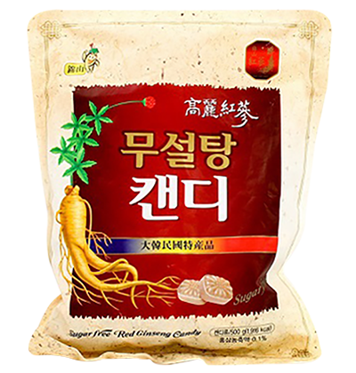 Kẹo sâm Hàn Quốc không đường 500g loại tốt