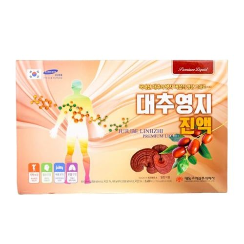 Nước Linh Chi Táo Đỏ Hàn Quốc Daedong Jujube Linhzhi Premium Liquid