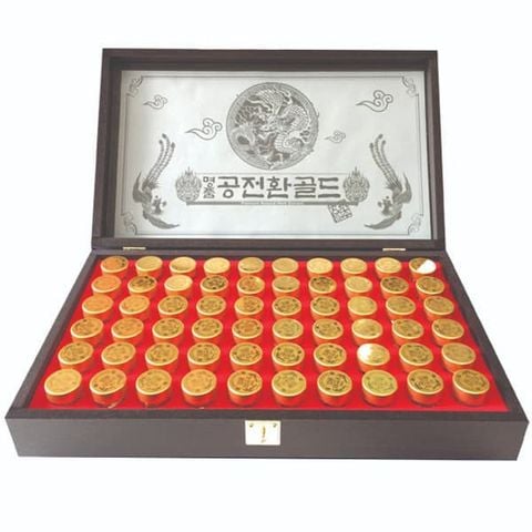 Viên đông trùng hạ thảo Hàn Quốc hộp gỗ 60 viên