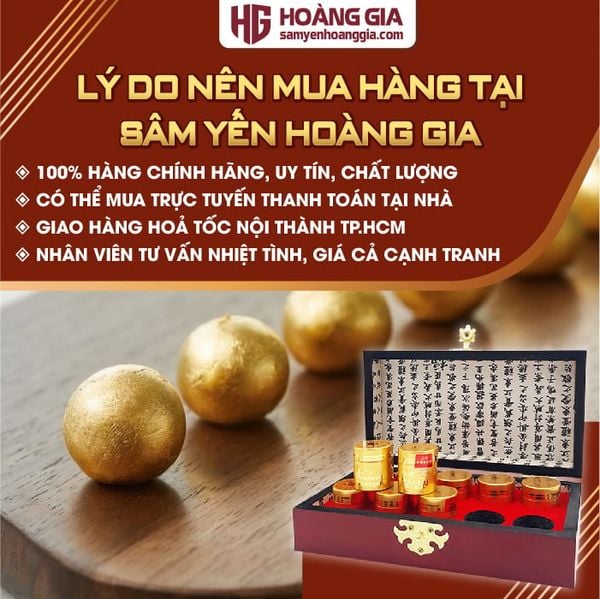 An cung ngưu Hàn Quốc hộp gỗ 10 viên thượng hạng