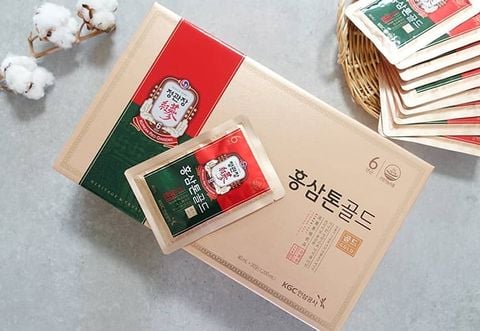 Nước Hồng Sâm Hàn Quốc KGC TONIC GOLD hộp 30 gói x 40ml