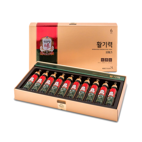 Nước Hồng Sâm Tăng Lực Vital Tonic KGC Hộp 10 Ống