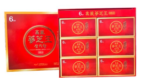 Nước hồng sâm linh chi Hàn Quốc KGS hộp 60 gói x 50ml