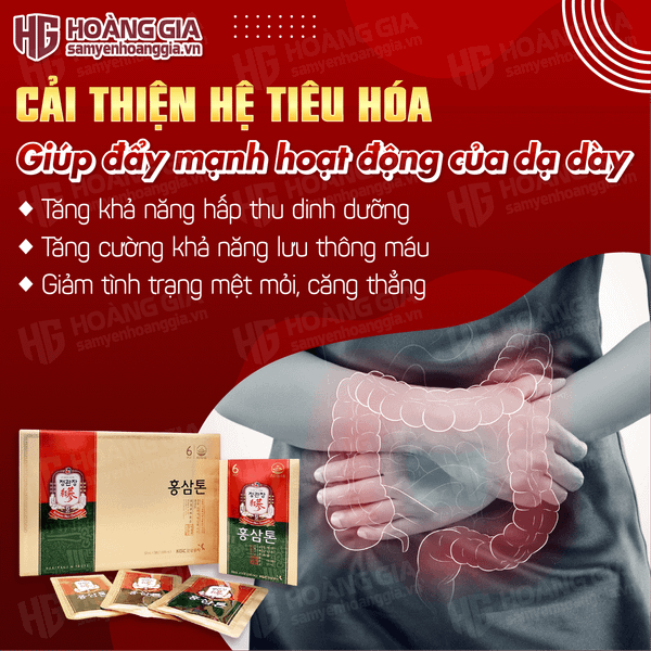 Nước Hồng Sâm Hàn Quốc KGC Tonic Origin Hộp 30 Gói x 50ml