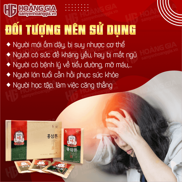 Nước Hồng Sâm Hàn Quốc KGC Tonic Origin Hộp 30 Gói x 50ml