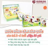 Nước sâm baby Hàn Quốc bổ sung DHA và Canxi cho trẻ 2 - 5 tuổi