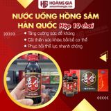 Nước sâm Hàn Quốc Hộp 10 Chai x 100ml