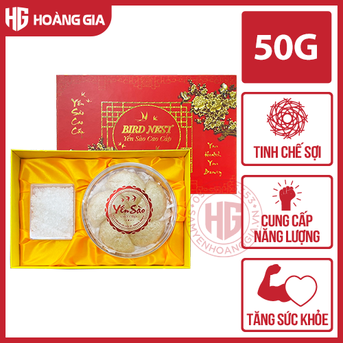 Yến Sào Cần Giờ làm sạch sợi ngắn 50g