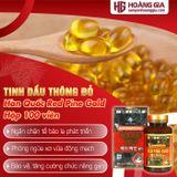 Viên tinh dầu thông Hàn Quốc Red Pine Gold hộp 100 viên