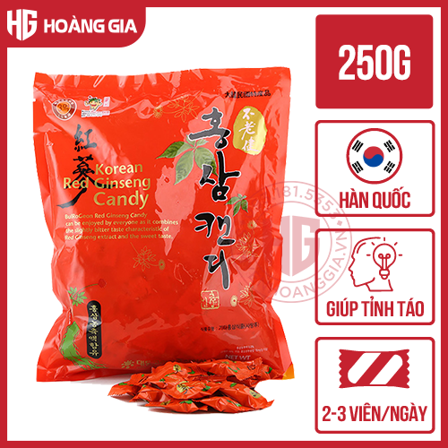 Kẹo hồng sâm DaeDong Hàn Quốc 250g