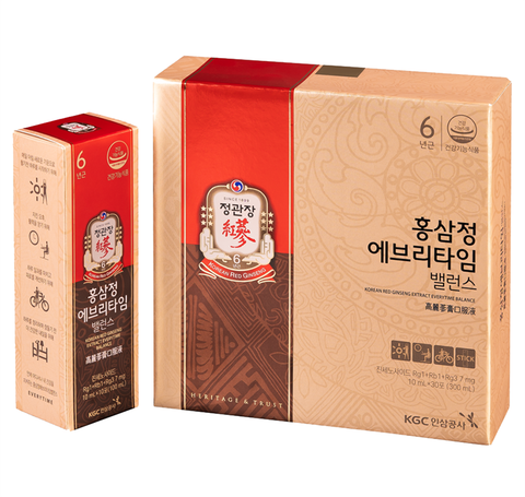 Tinh Chất Hồng Sâm KGC Extract Everytime Balance 10ml x 30 Gói