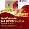 Trà Sâm Hàn Quốc KGS 100 gói x 3g Loại Tốt