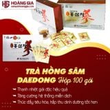 Trà Hồng Sâm Hàn Quốc Cao Cấp Daedong 100 Gói x 3g