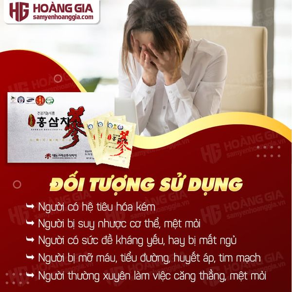 Trà Hồng Sâm Hàn Quốc Cao Cấp Daedong 100 Gói x 3g