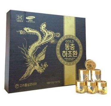 Viên Đông Trùng Hạ Thảo Phượng Hoàng Hộp Gỗ 30 Viên Hoàn