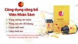 Viên Nhân Sâm Canada CND GINSENG gold Lọ 60 viên