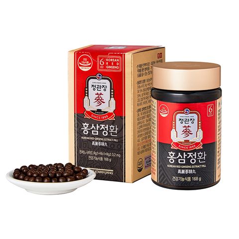 Viên hồng sâm 6 năm tuổi Chính phủ Hàn KGC Jung Kwan Jang lọ 168g
