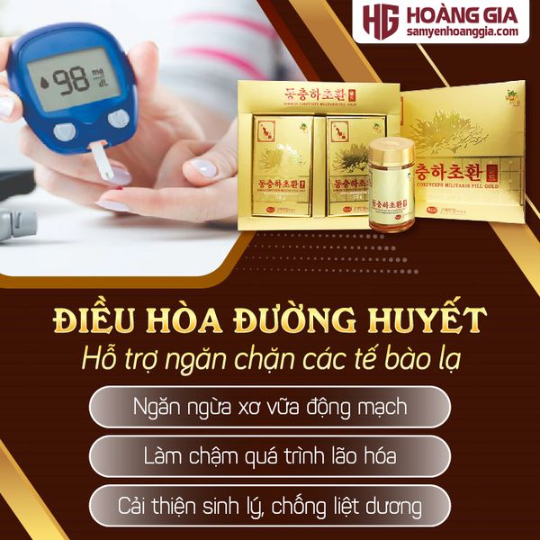 Viên đông trùng hạ thảo Hàn Quốc KGS 200g
