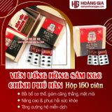 Viên hồng sâm KGC Korean Red Ginseng Extract Capsule hộp 150 viên