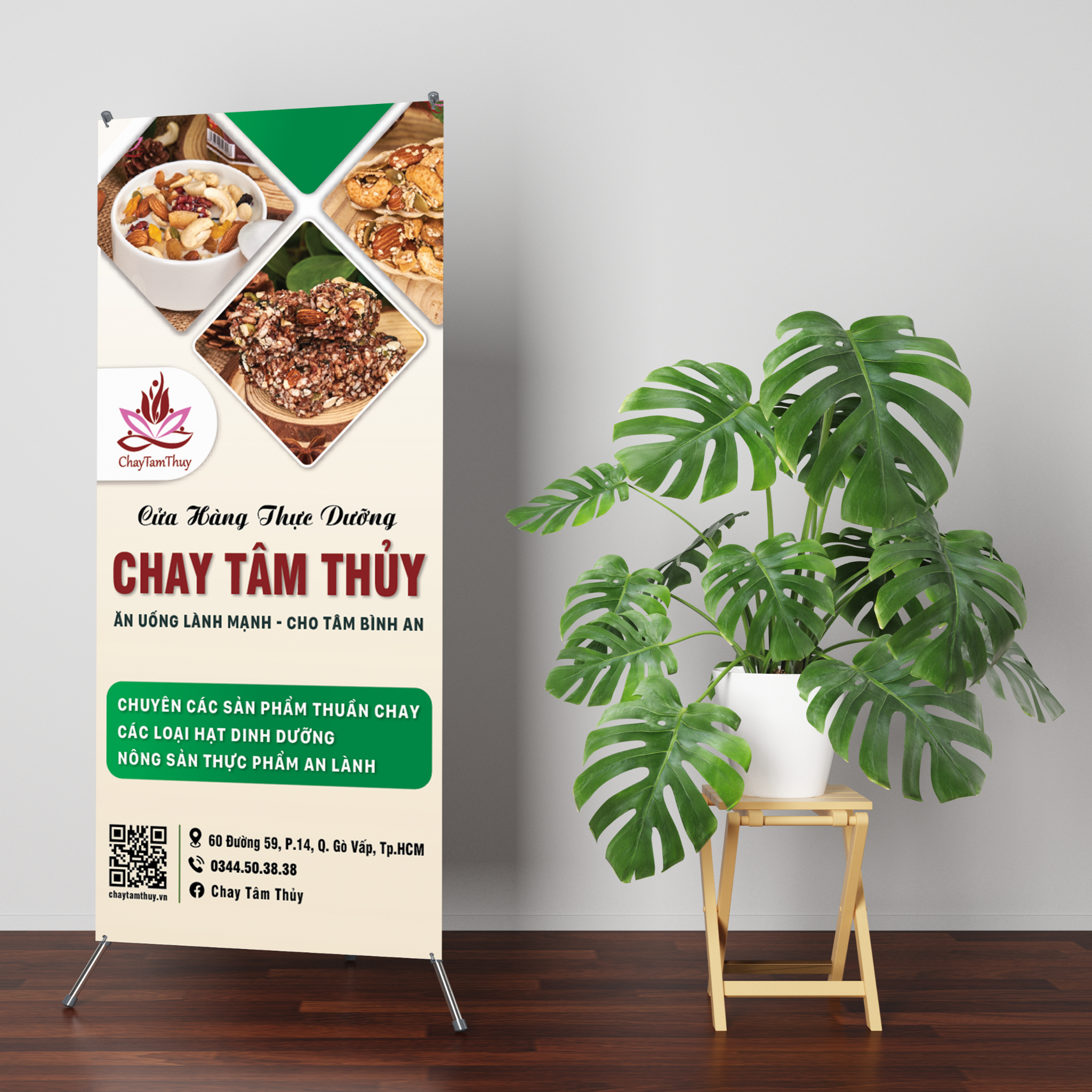  Poster in PP (Standee) - Không gồm chân 