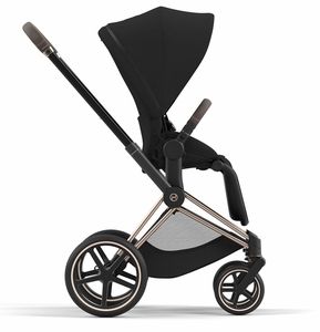 XE ĐẨY CYBEX PRIAM Frame Rose Gold Seat Pack Deep Black