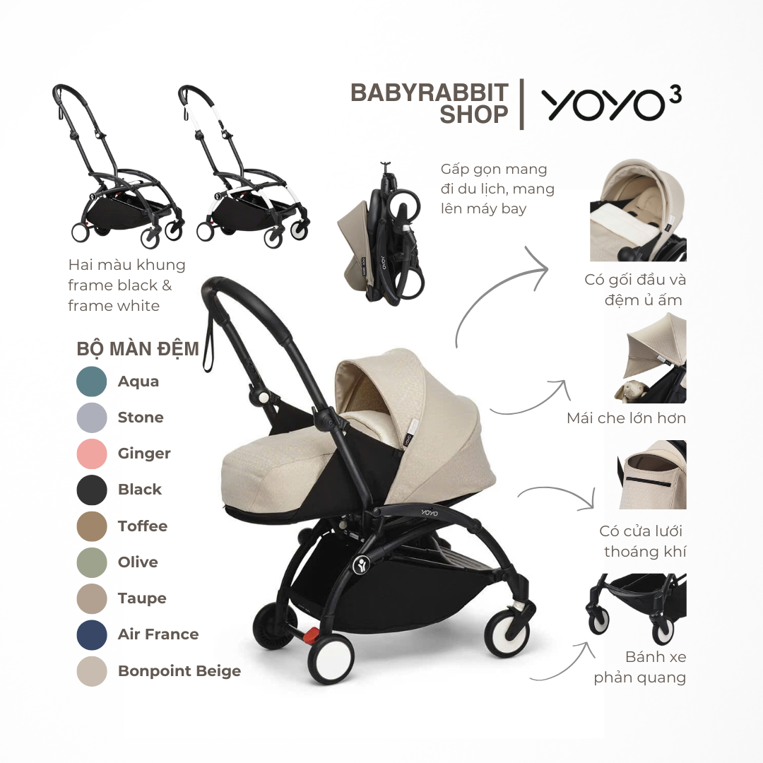 babyzen yoyo 6＋ カラーパック エアフランス BABYZEN YOYO 0＋ エール