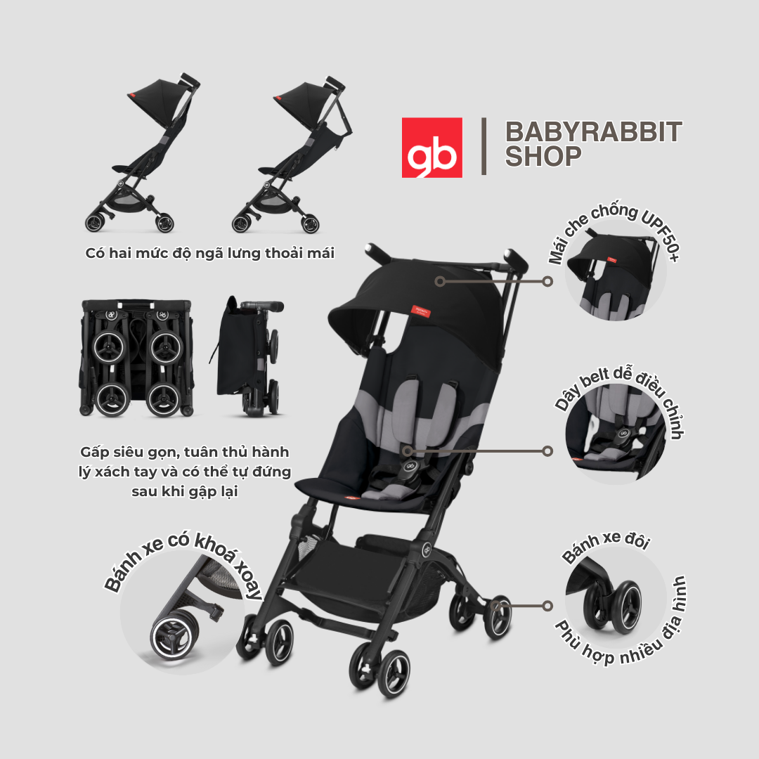 Baby Gb Pockit Plus Weight Limit GB Pockit Plus All-Terrain Baby