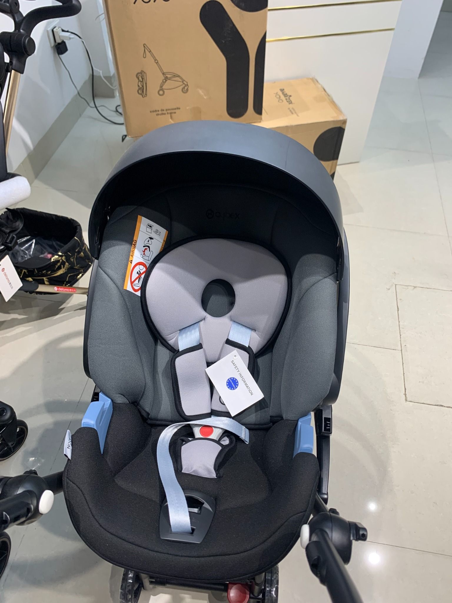 Car Seat Cybex Aton . Gh ng i t c th gh p v i xe y Cybex