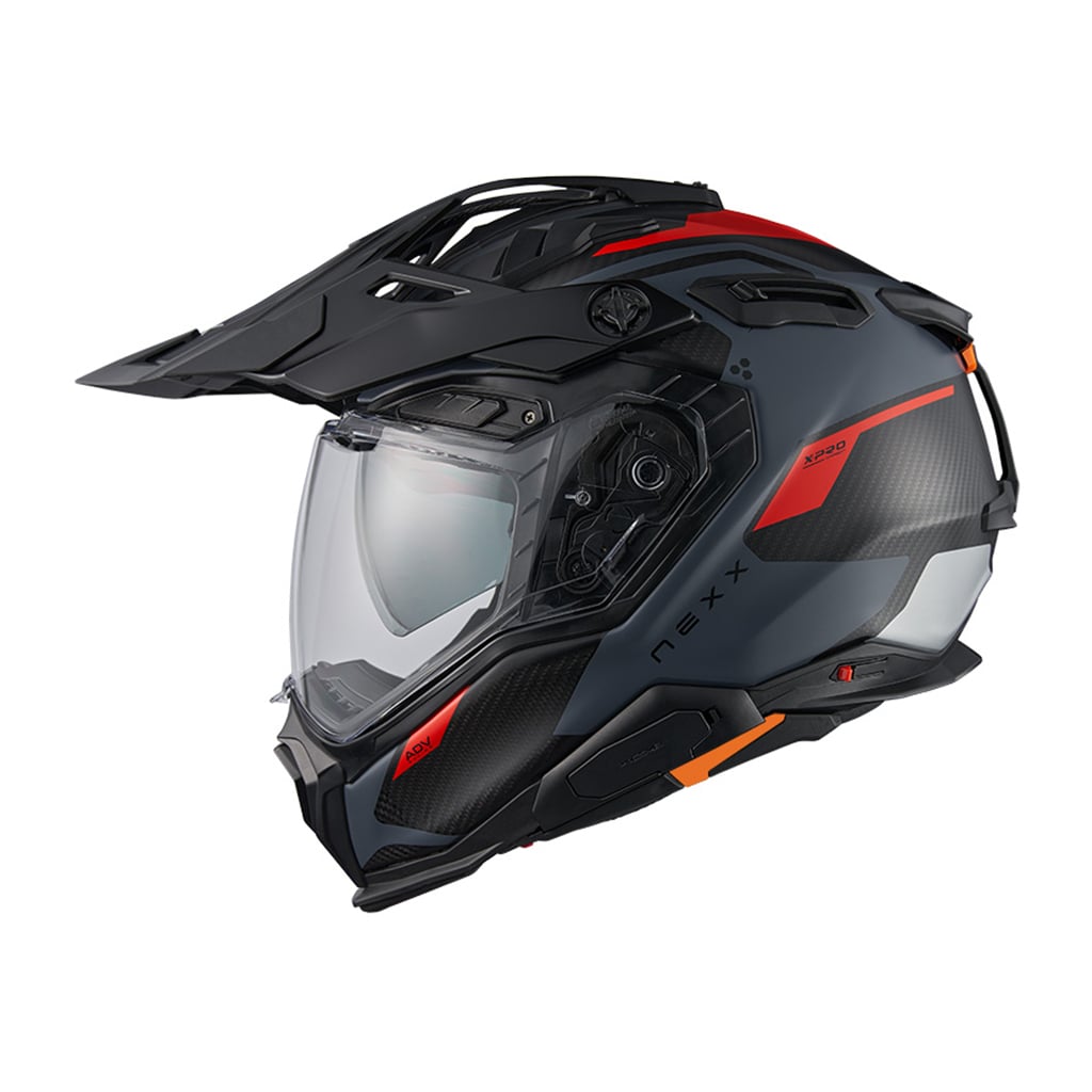 Mũ Bảo Hiểm Adventure NEXX X.WED3 - Keyo Grey Red
