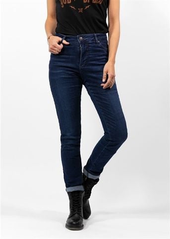 Quần Jeans JOHN DOE Women Betty High Dark Blue Used-XTM