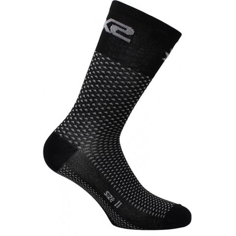 Vớ Giày Kháng Khuẩn SIX2 Cổ Lửng Black Carbon
