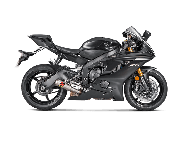  Pô Slip-on Akrapovic Yamaha YRF-R6 [17-20] [Titanium] 