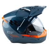  Mũ Adventure KLIM X1 Alpha - Gloss Concept Petrol - Strike Orange 