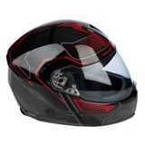  Mũ Lật Cằm KLIM GT1 Expedition - Encrypted Gloss Black Redrock 
