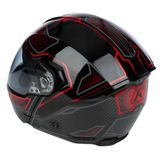  Mũ Lật Cằm KLIM GT1 Expedition - Encrypted Gloss Black Redrock 