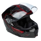  Mũ Lật Cằm KLIM GT1 Expedition - Encrypted Gloss Black Redrock 