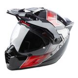  Mũ Adventure Klim Krios Pro Carbon - Spectrum Black - Fiery Red 