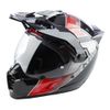  Mũ Adventure KLIM Krios Pro Carbon - Spectrum Black - Fiery Red 