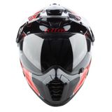 Mũ Adventure Klim Krios Pro Carbon - Spectrum Black - Fiery Red 