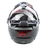  Mũ Adventure Klim Krios Pro Carbon - Spectrum Black - Fiery Red 