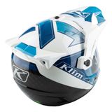  Mũ Adventure Klim Krios Pro Carbon - Spectrum White Blue 