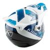  Mũ Adventure KLIM Krios Pro Carbon - Spectrum White Blue 