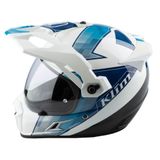  Mũ Adventure Klim Krios Pro Carbon - Spectrum White Blue 