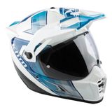  Mũ Adventure Klim Krios Pro Carbon - Spectrum White Blue 